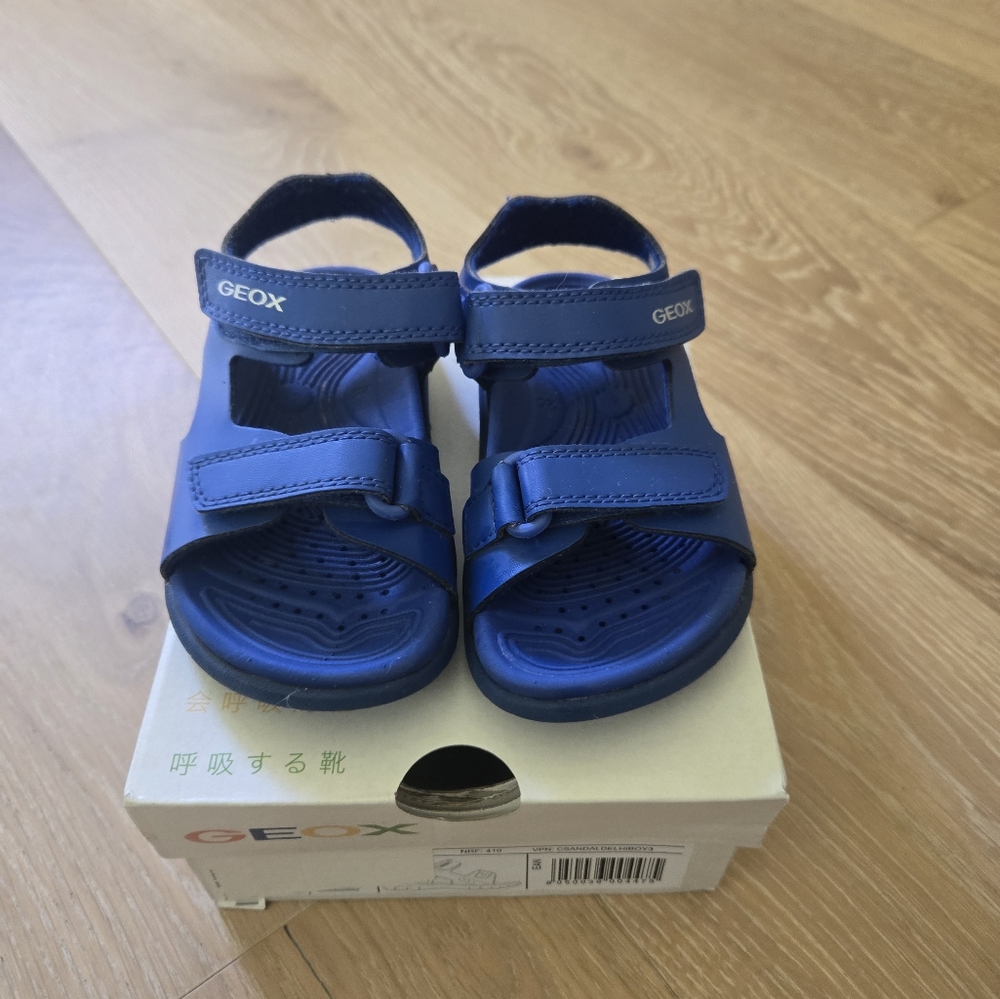 Geox Kids Blue Sandals